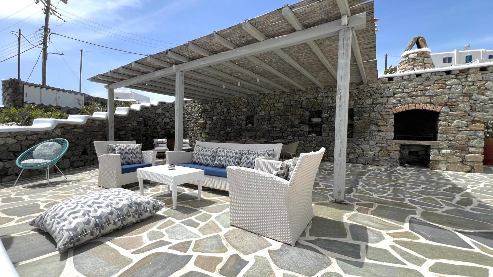 Psarou Summer Villas Экстерьер фото