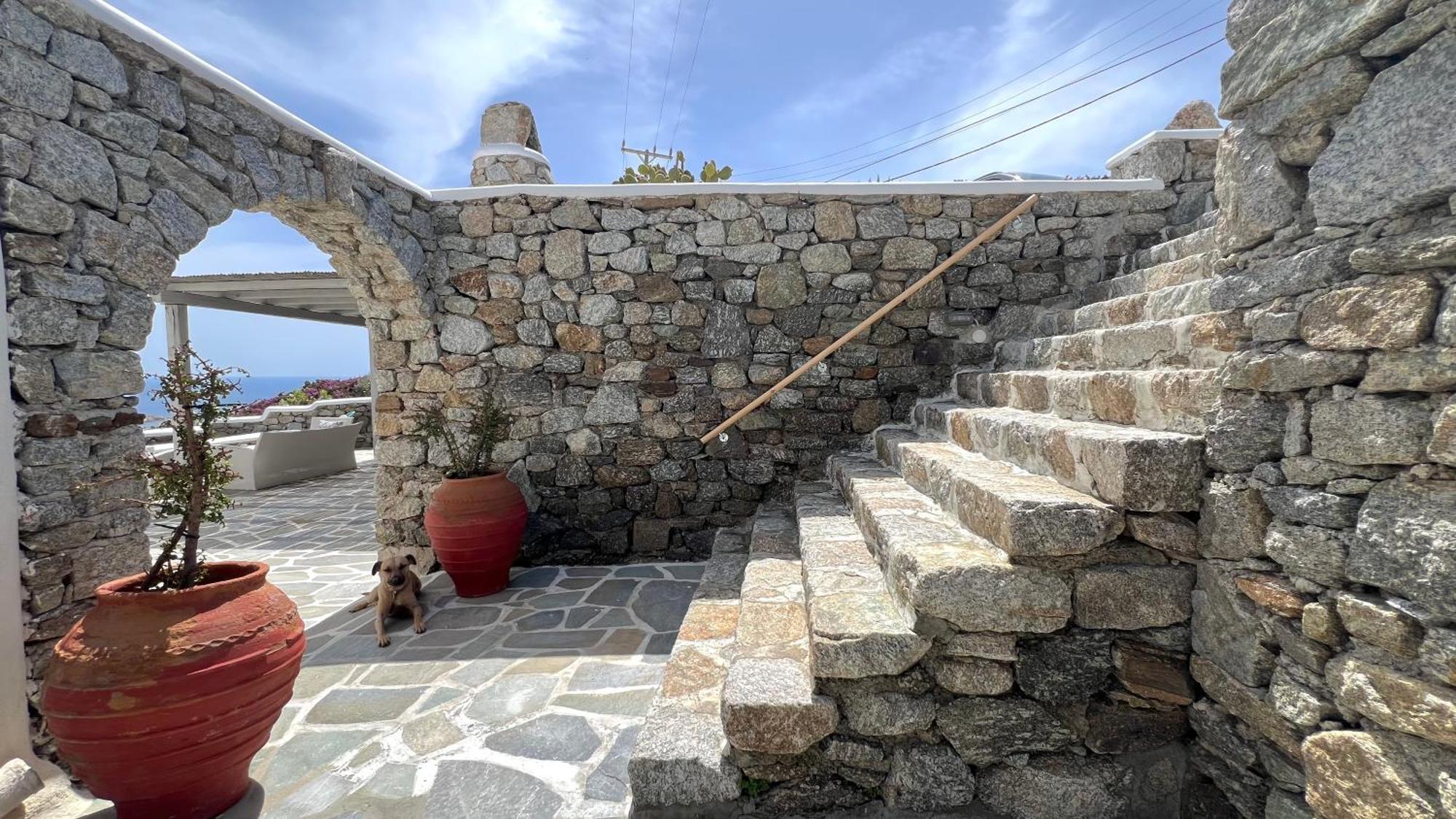 Psarou Summer Villas Экстерьер фото