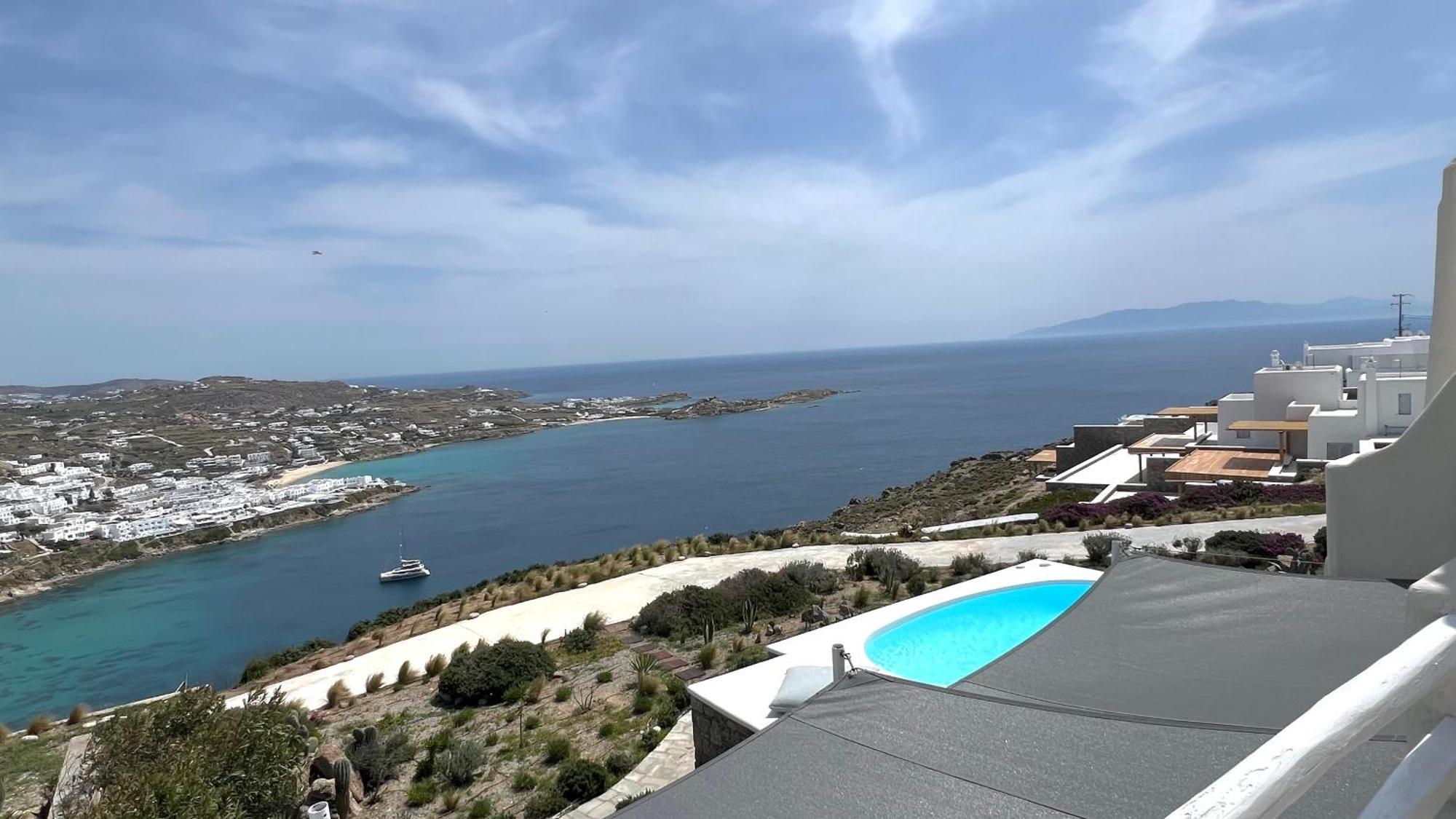Psarou Summer Villas Экстерьер фото